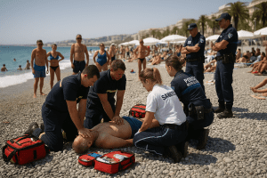 Lire la suite à propos de l’article Tragédie à nice : un homme décède sur la plage près de la Promenade des Anglais