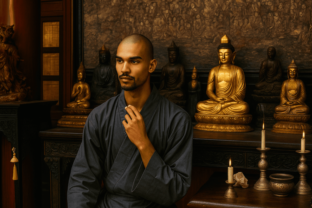 You are currently viewing Chine : Victor Wembanyama entame une retraite spirituelle chez les moines Shaolin et dévoile un nouveau visage