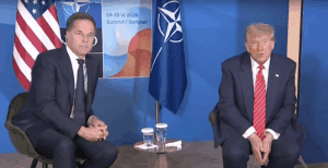 Lire la suite à propos de l’article La Haye : Trump et Rutte confirment leur intention d’augmenter les dépenses militaires de l’OTAN à 5 % du PIB des pays membres