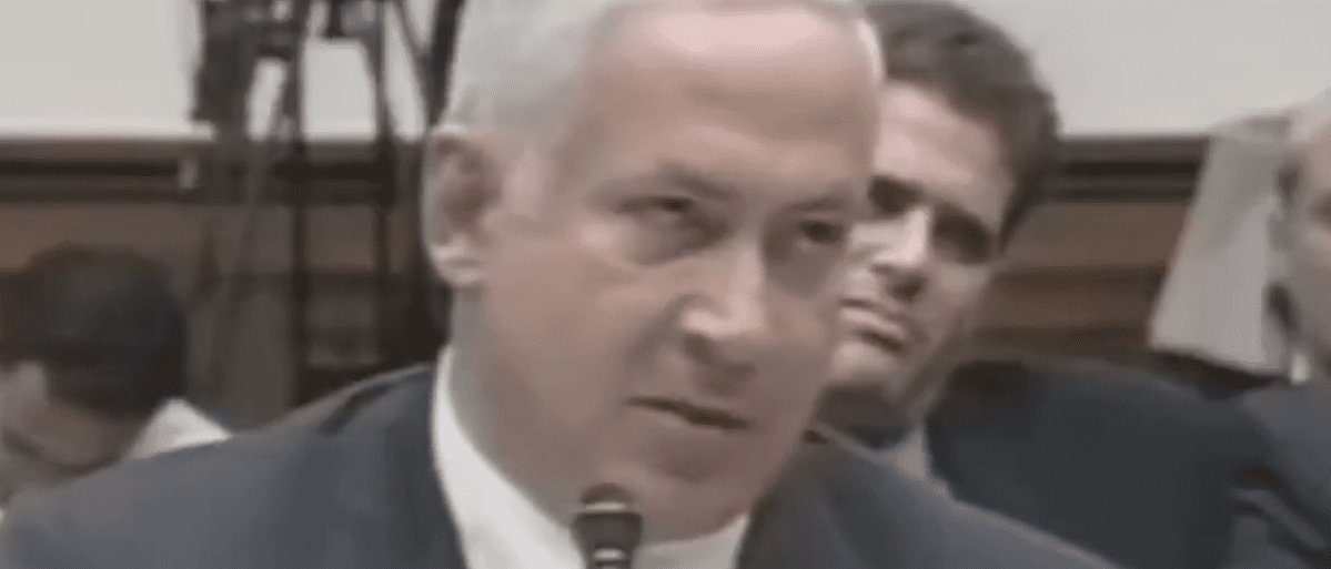 Benjamin Netanyahou. Image : Capture d'écran compte X M. Propagande. 