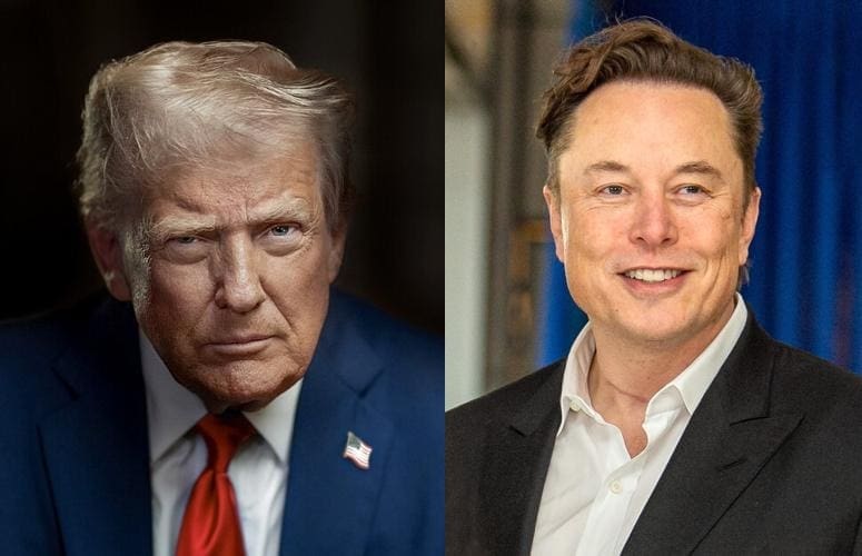 You are currently viewing États-Unis : Trump et Musk s’affrontent sur leurs réseaux sociaux respectifs, Truth Social contre X