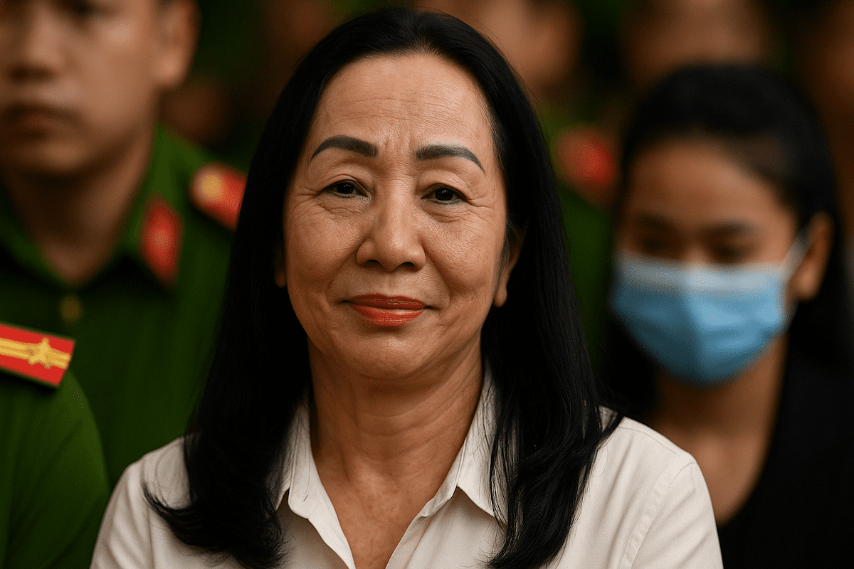 You are currently viewing Vietnam : la femme d’affaires Truong My Lan échappe à la peine de mort malgré une fraude de 27 milliards de dollars