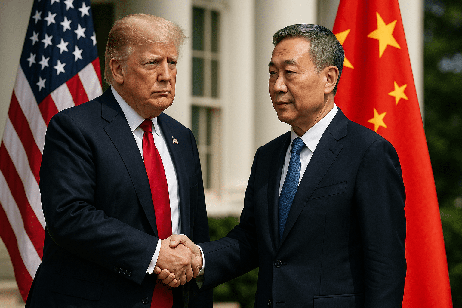 You are currently viewing Accord stratégique : Trump annonce un accord avec la Chine pour sécuriser l’approvisionnement en terres rares