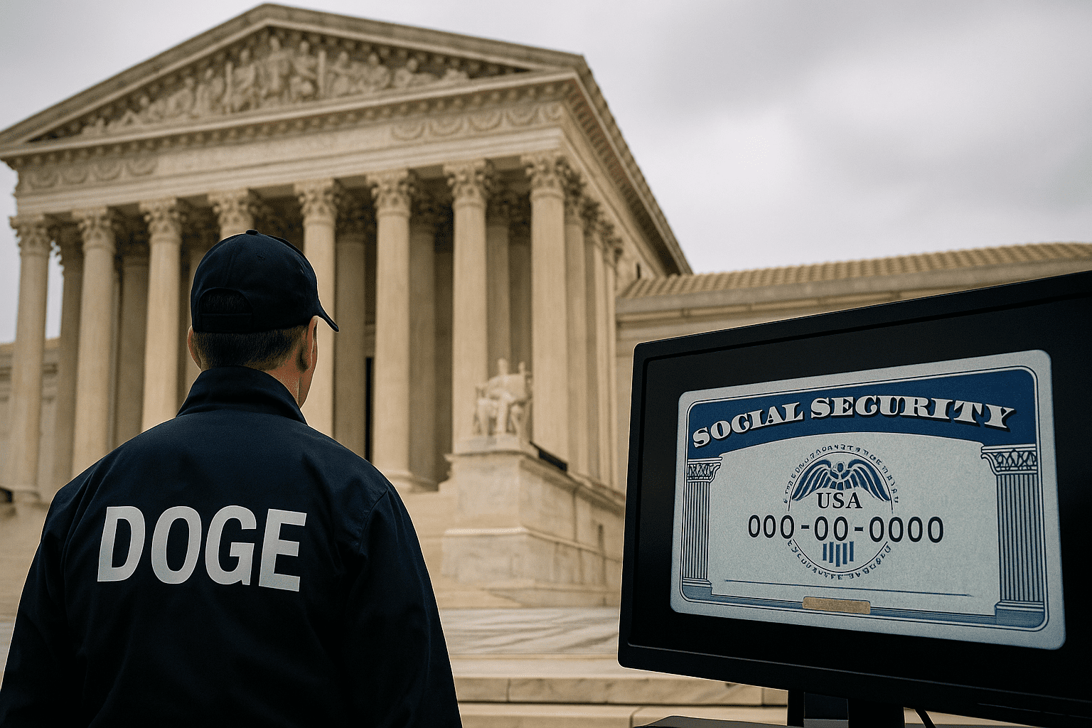 You are currently viewing Etats-unis : la Cour suprême autorise le DOGE à accéder aux données de la Sécurité sociale