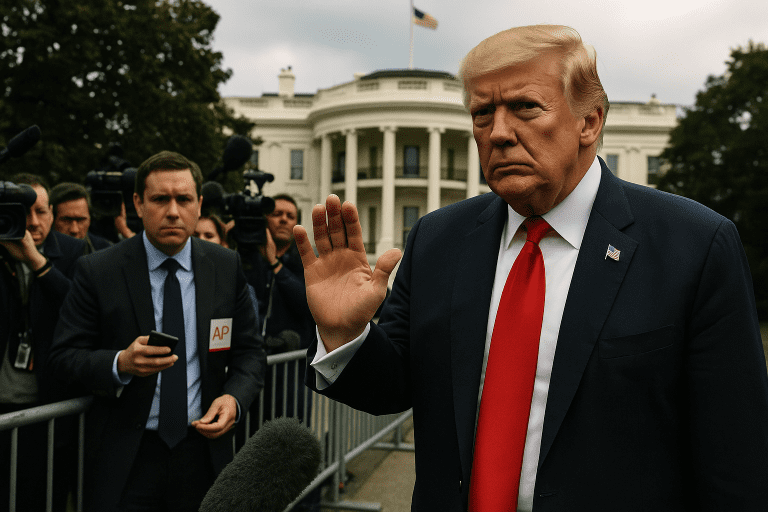 Lire la suite à propos de l’article Justice : Trump peut restreindre l’accès de l’AP à la Maison Blanche