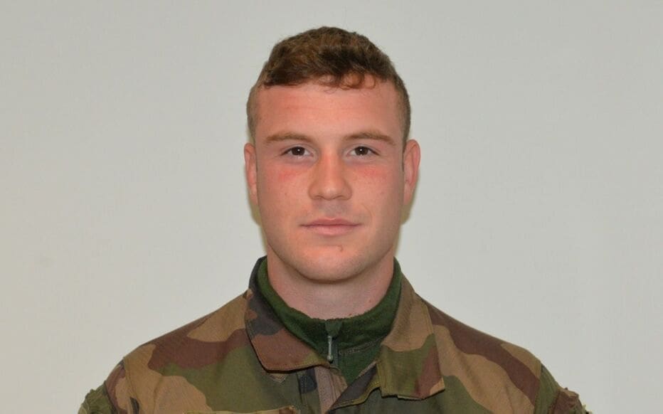 Le caporal-chef Kévin Amodru. Photo : Facebook/92e régiment d'infanterie