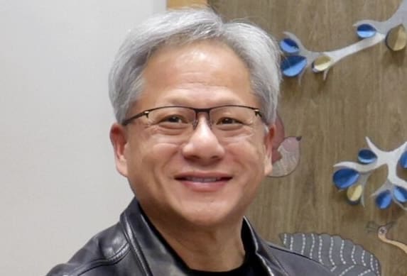 Jensen Huang CEO of Nvidia. Photo : @Cabinet de Narendra Modi.