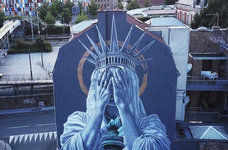 Lire la suite à propos de l’article Roubaix : une fresque anti-Trump devient virale jusqu’aux États-Unis