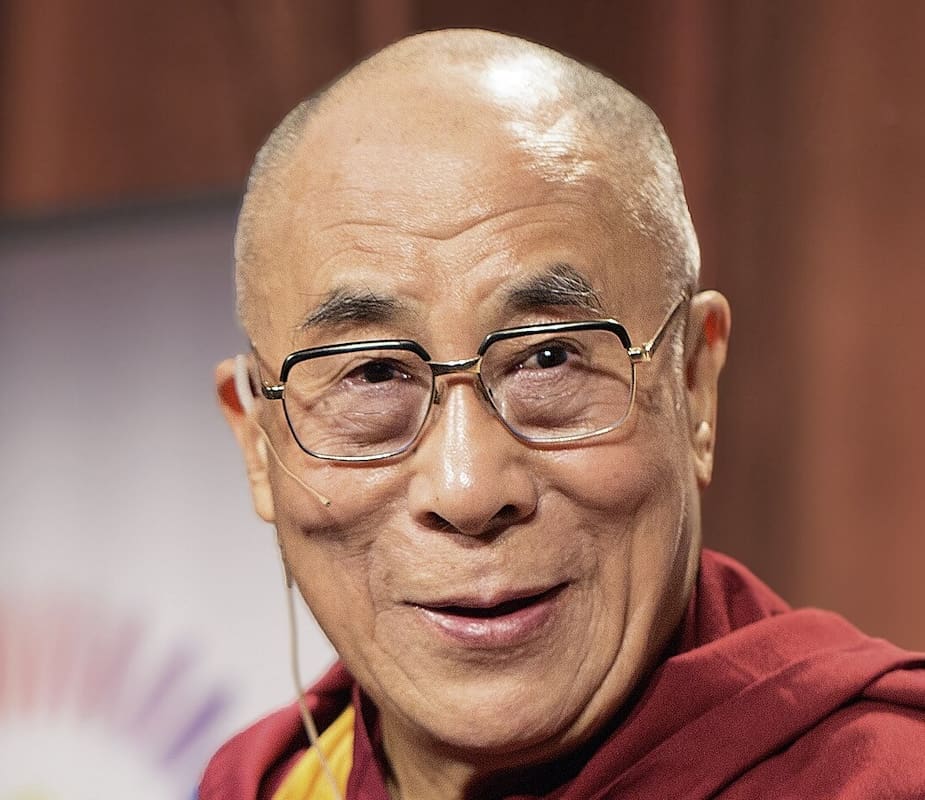 Le Dalaï Lama. Photo : @Christopher Michel