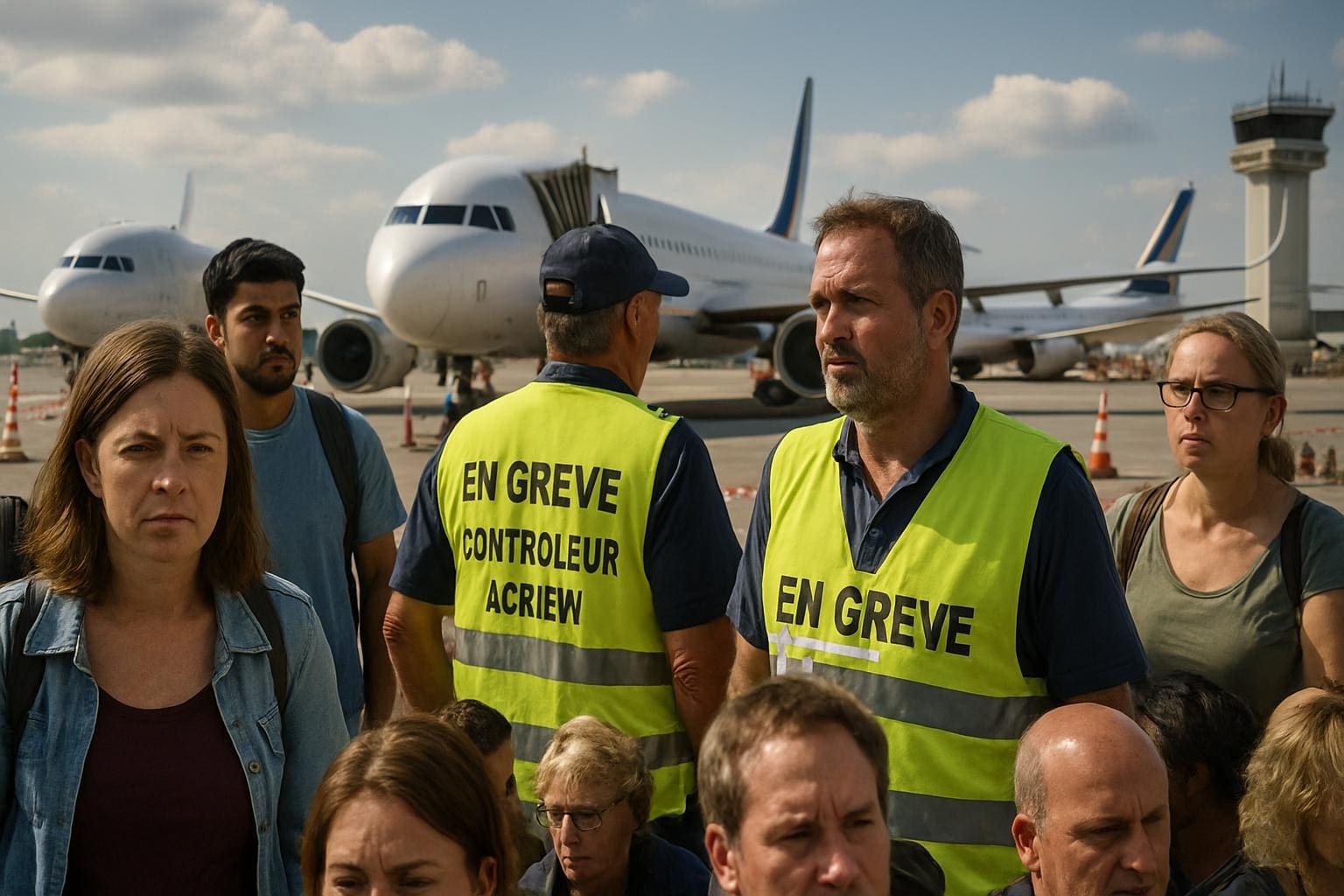 You are currently viewing Grève du contrôle aérien : perturbations majeures en France cet été