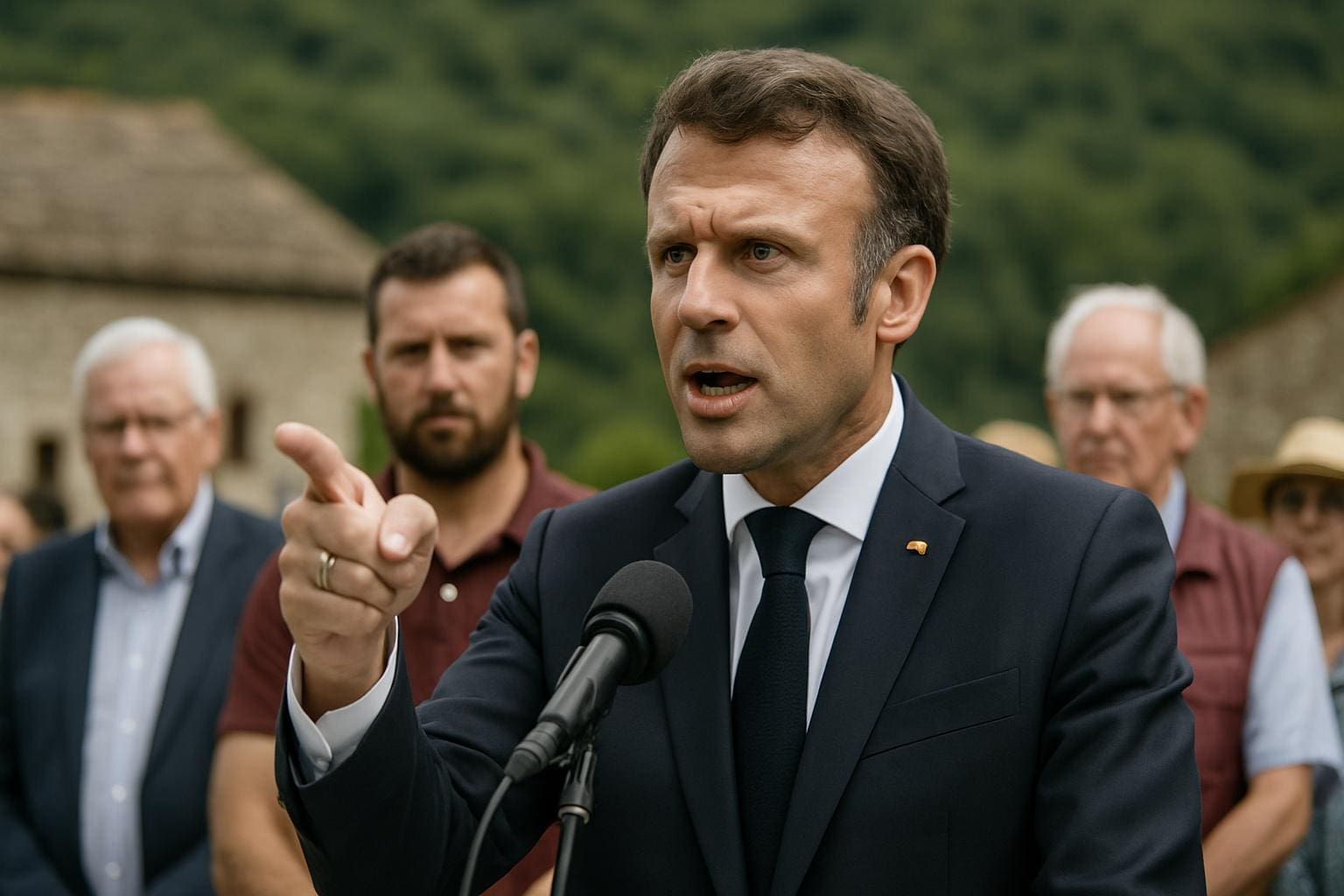 You are currently viewing Macron : message à l’encontre de Bayrou et Retailleau en Aveyron