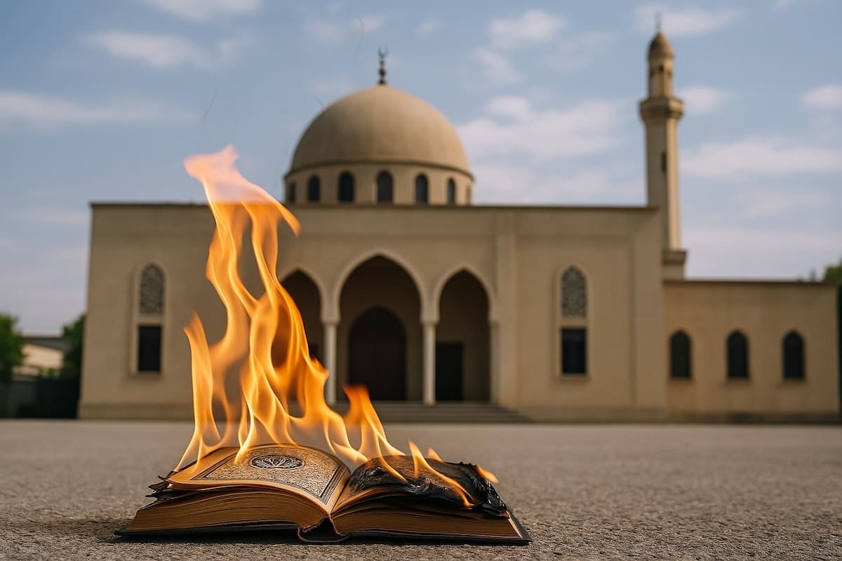 You are currently viewing Coran brûlé à Villeurbanne : un an de prison ferme pour l’auteur, reconnu coupable de dégradation à caractère religieux