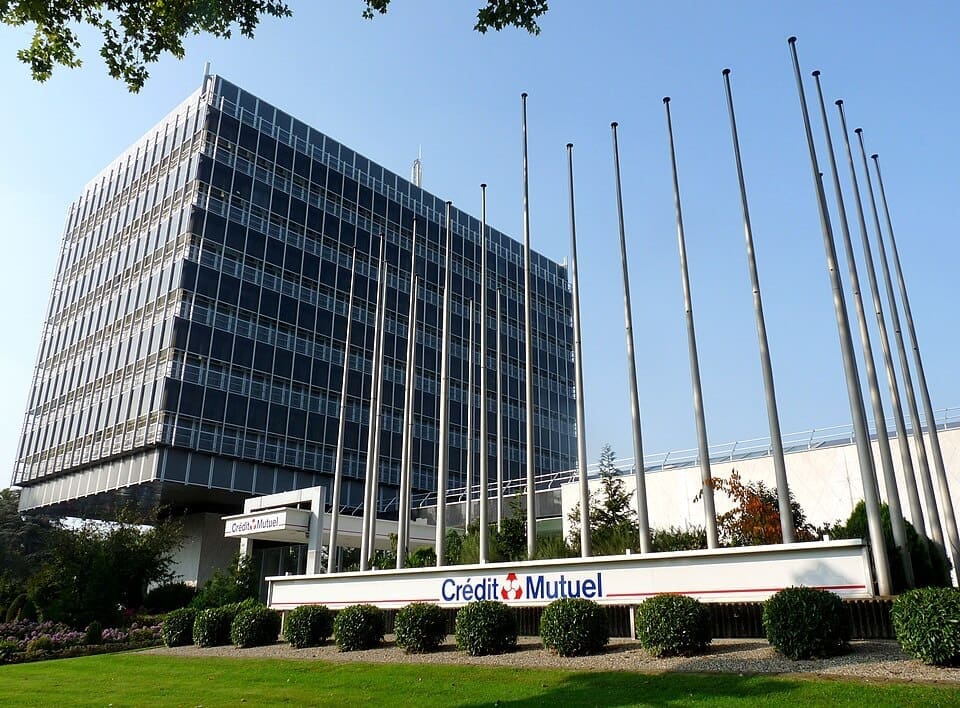 Siege du Crédit Mutuel à Strasbourg. Photo : @Ji-Elle/Wikipedia