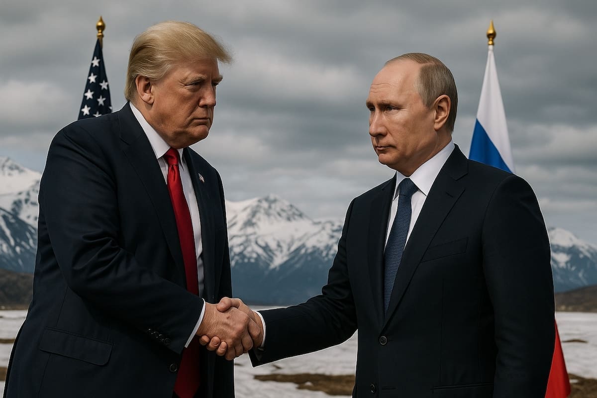 You are currently viewing Guerre en Ukraine : Trump rencontrera Poutine en Alaska le 15 août pour tenter une médiation