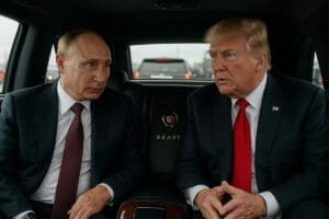 Lire la suite à propos de l’article Sommet Trump-Poutine : un huis clos improvisé dans « The Beast » malgré les restrictions de la Maison Blanche