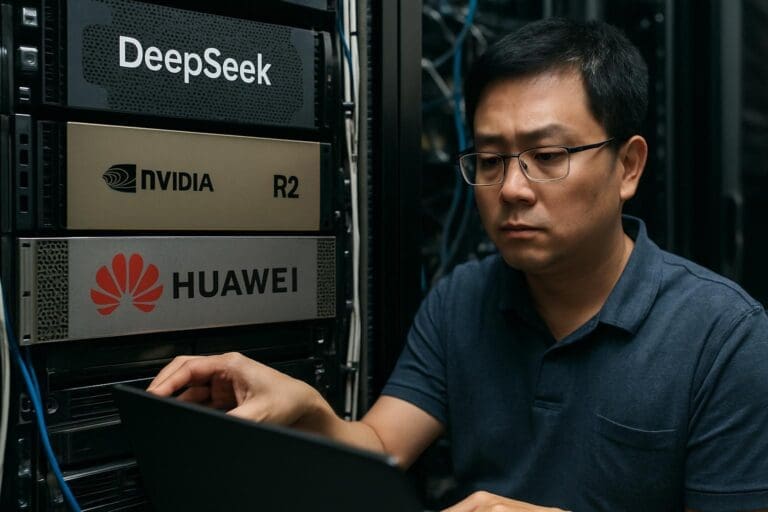 Lire la suite à propos de l’article Chine : DeepSeek peine à entraîner son nouveau chatbot avec des puces locales