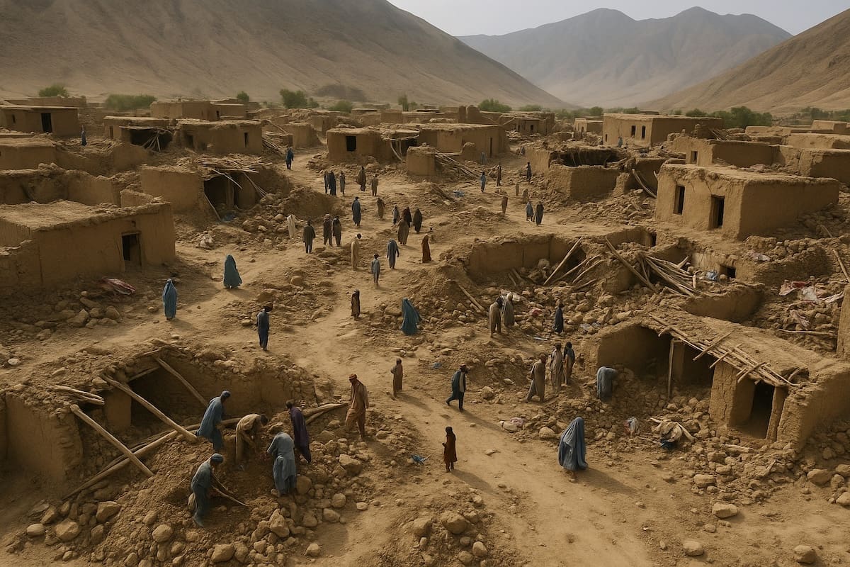 You are currently viewing Afghanistan : pourquoi le séisme de Jalalabad a causé un bilan aussi lourd