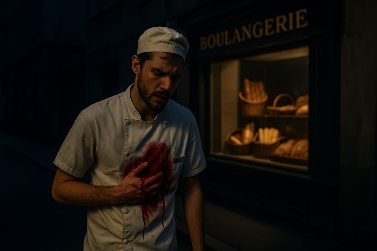 Cette image a été générée à l'aide d'une intelligence artificielle. Elle ne constitue pas une photographie réelle de la scène ou de la personne représentée.