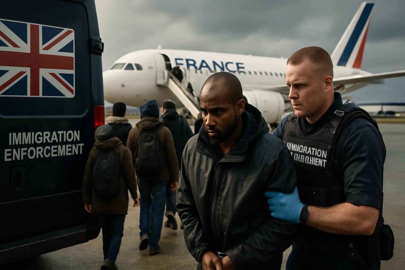 You are currently viewing Immigration : l’accord franco-britannique « One in, one out » sur le renvoi de migrants entre en application