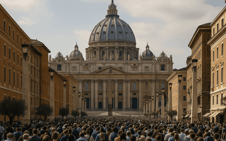 Lire la suite à propos de l’article Vatican : plus de 1 400 catholiques LGBTQI franchissent la Porte sainte