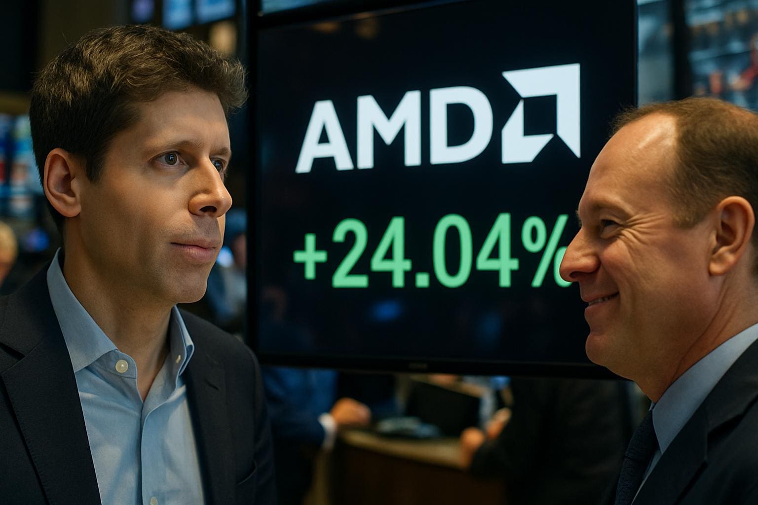 You are currently viewing Advanced Micro Devices : l'alliance avec OpenAI relance la course à l'IA