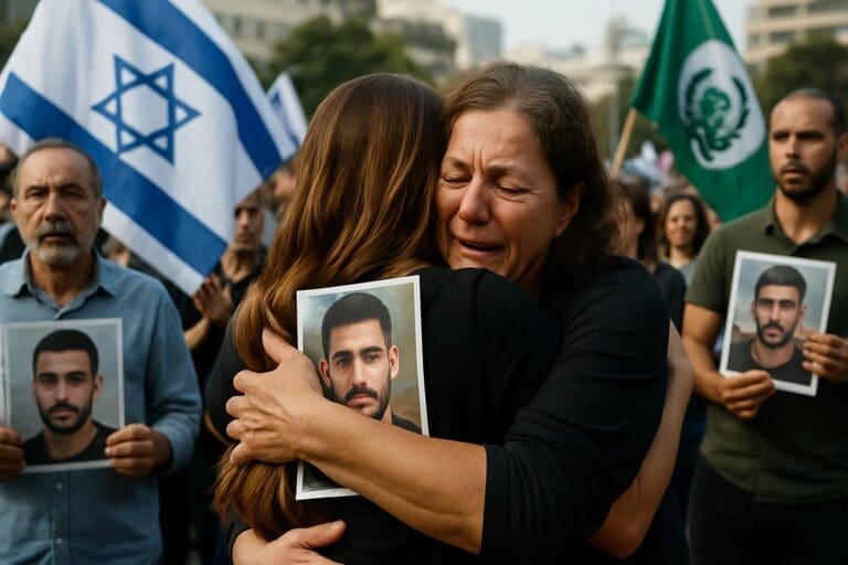 Lire la suite à propos de l’article Israël-Hamas : à Tel-Aviv, la liesse des familles d’otages après l’accord historique
