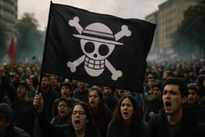 Lire la suite à propos de l’article One Piece : le symbole pirate qui rallie la jeunesse en colère à travers le monde