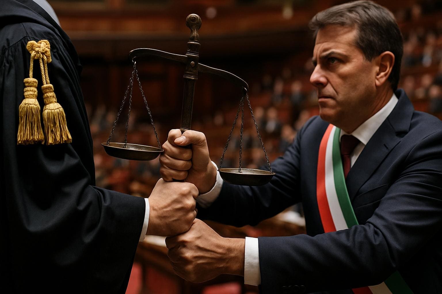 You are currently viewing Italie : la réforme judiciaire de Giorgia Meloni fait trembler la magistrature
