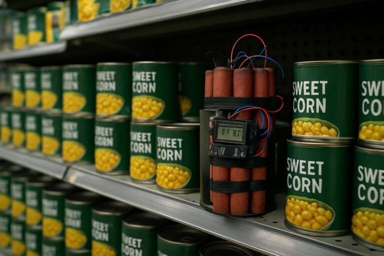 Lire la suite à propos de l’article Sabotage : des explosifs cachés dans des conserves de maïs en Pologne