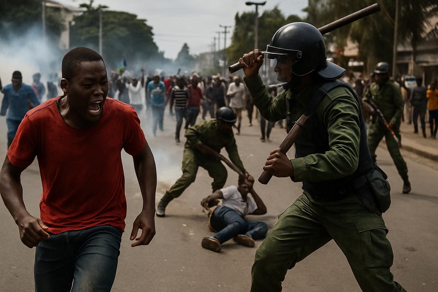 You are currently viewing Tanzanie : chaos post-électoral et répression sanglante après la victoire contestée de Samia Suluhu Hassan