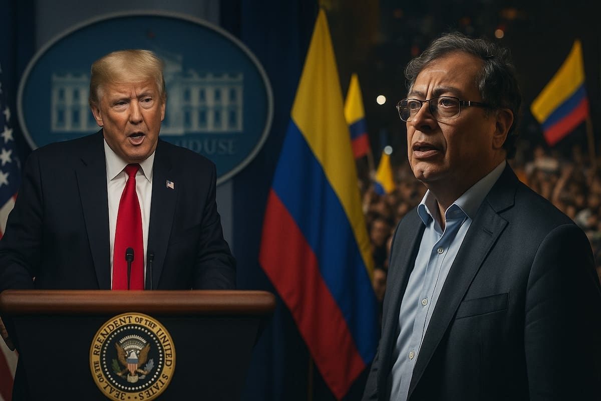 You are currently viewing Tensions États-Unis–Colombie : Trump contre Petro, la rupture qui couve