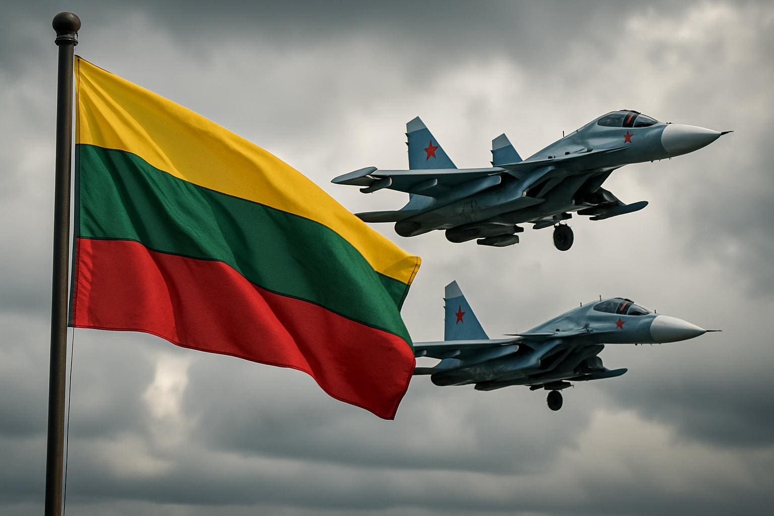 You are currently viewing Russie : deux avions militaires violent l’espace aérien lituanien, Vilnius dénonce une provocation de Moscou