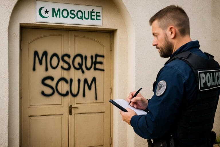 Lire la suite à propos de l’article Montpellier : inscriptions islamophobes sur une mosquée, une enquête ouverte