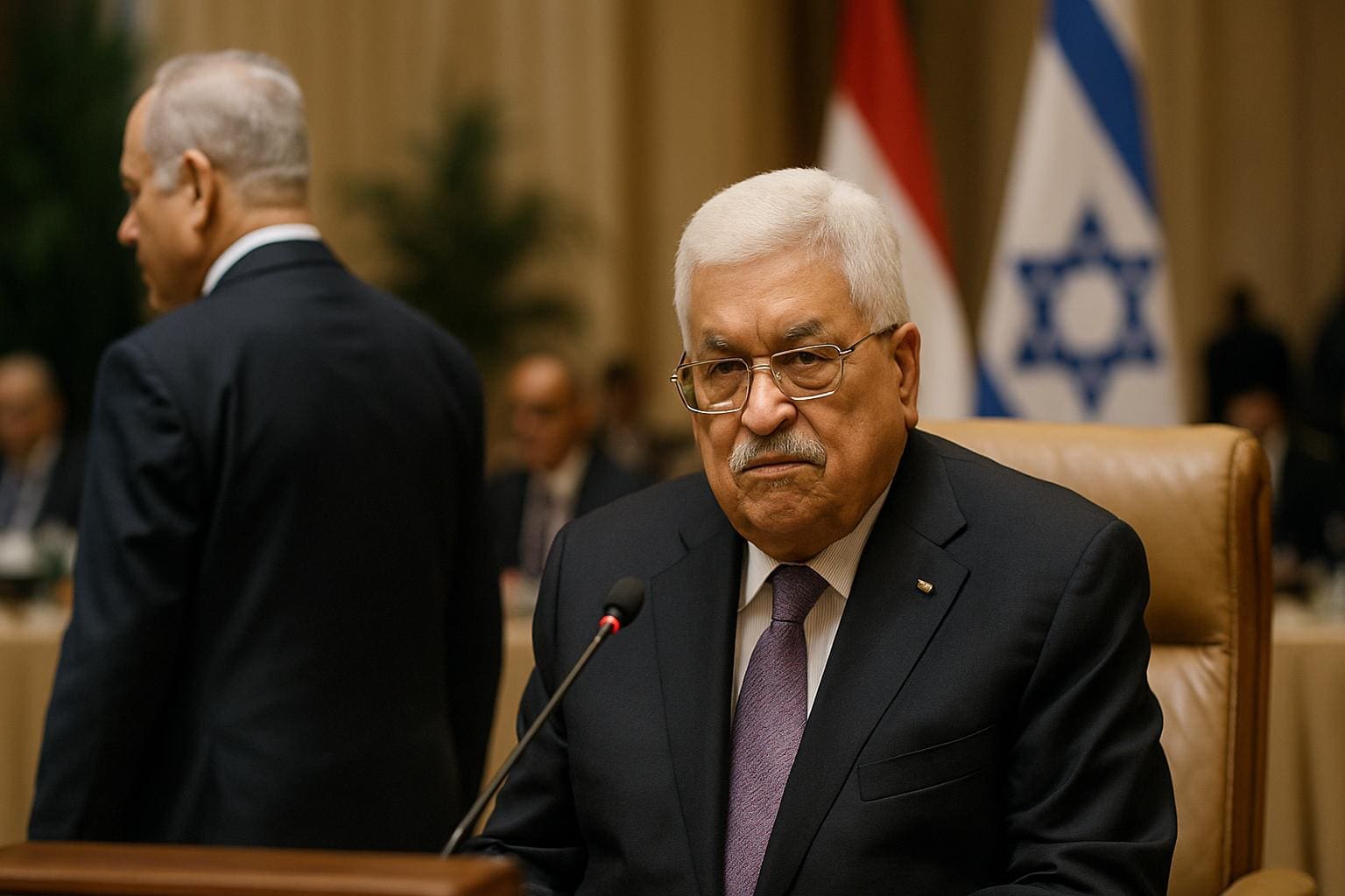 You are currently viewing Sommet de Charm El-Cheikh : Mahmoud Abbas participe, Nétanyahou s’abstient