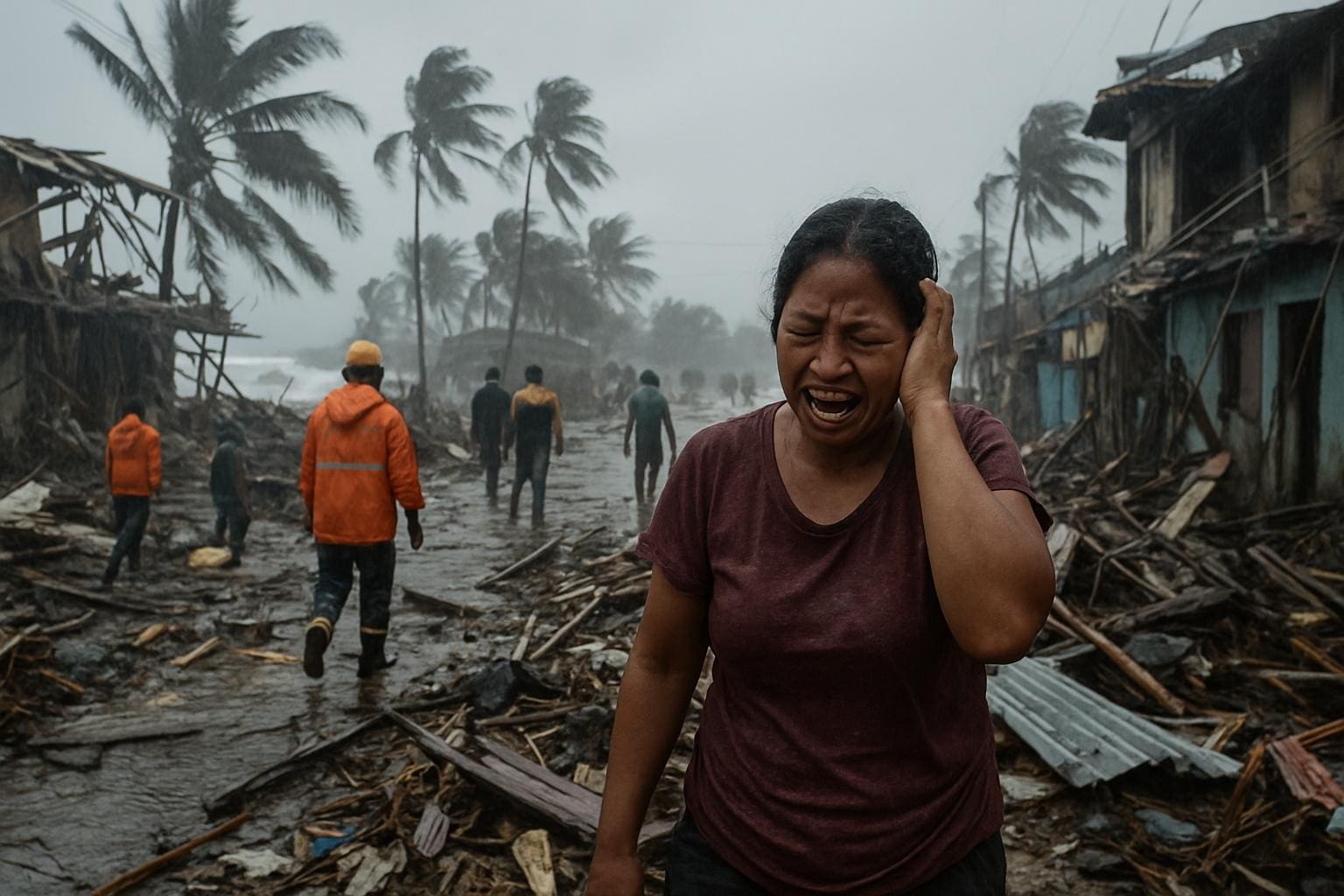 You are currently viewing Philippines : le supertyphon Fung-Wong frappe un pays déjà meurtri par le passage de Kalmaegi