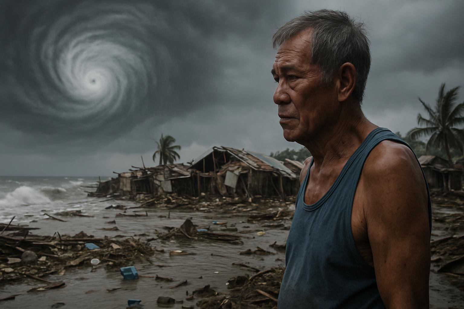 You are currently viewing Philippines : le supertyphon Fung-Wong frappe l’archipel, plus d’un million d’habitants évacués