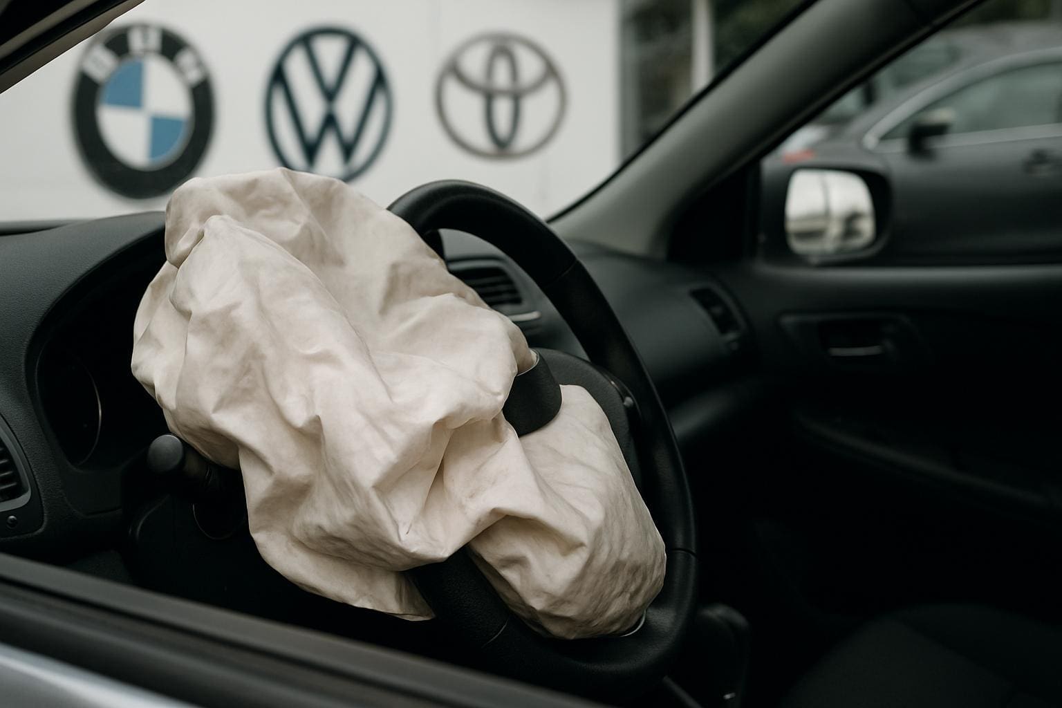 You are currently viewing Airbags Takata : Toyota, Volkswagen et BMW sous enquête en France pour mise en danger et tromperie aggravée