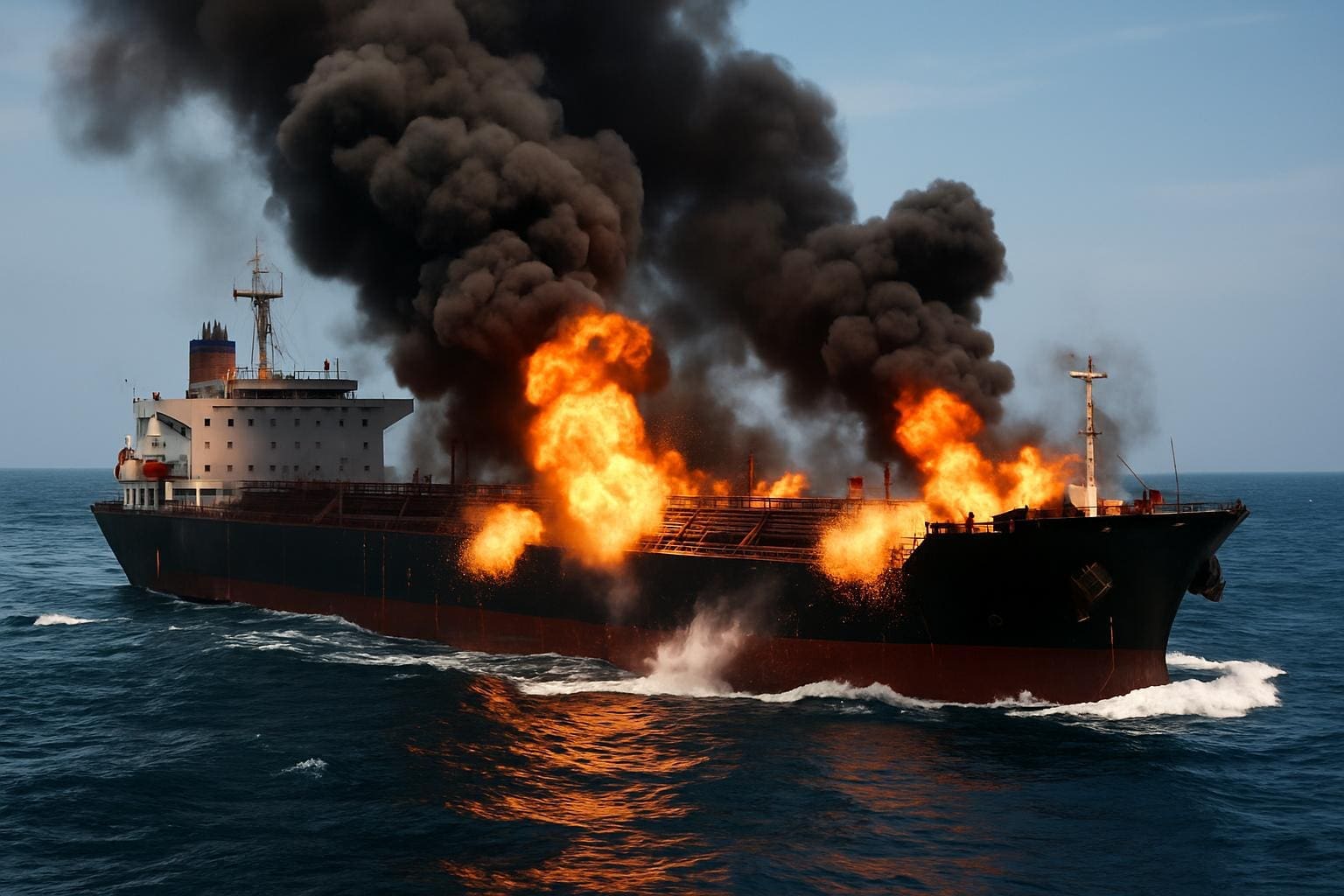 You are currently viewing Pétroliers attaqués : la guerre russo-ukrainienne franchit-elle une nouvelle frontière maritime ?