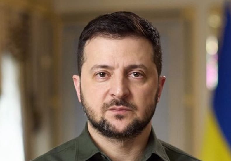 Volodymyr Zelensky. Photo : Service de presse de la présidence ukrainienne.
