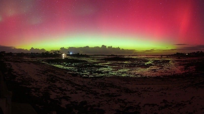 You are currently viewing Tempête solaire : des aurores boréales spectaculaires observées en France et dans toute l’Europe