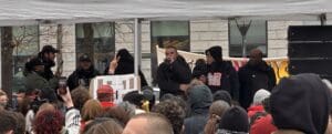 Lire la suite à propos de l’article Unité Hip Hop Lyon : le collectif mobilise la culture urbaine au cœur de la manifestation antifasciste à Lyon