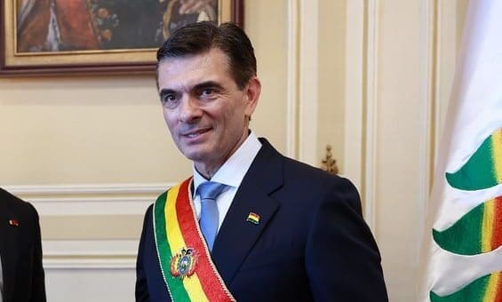 Rodrigo Paz Pereira -Président de la Bolivie. Photo : Flickr.