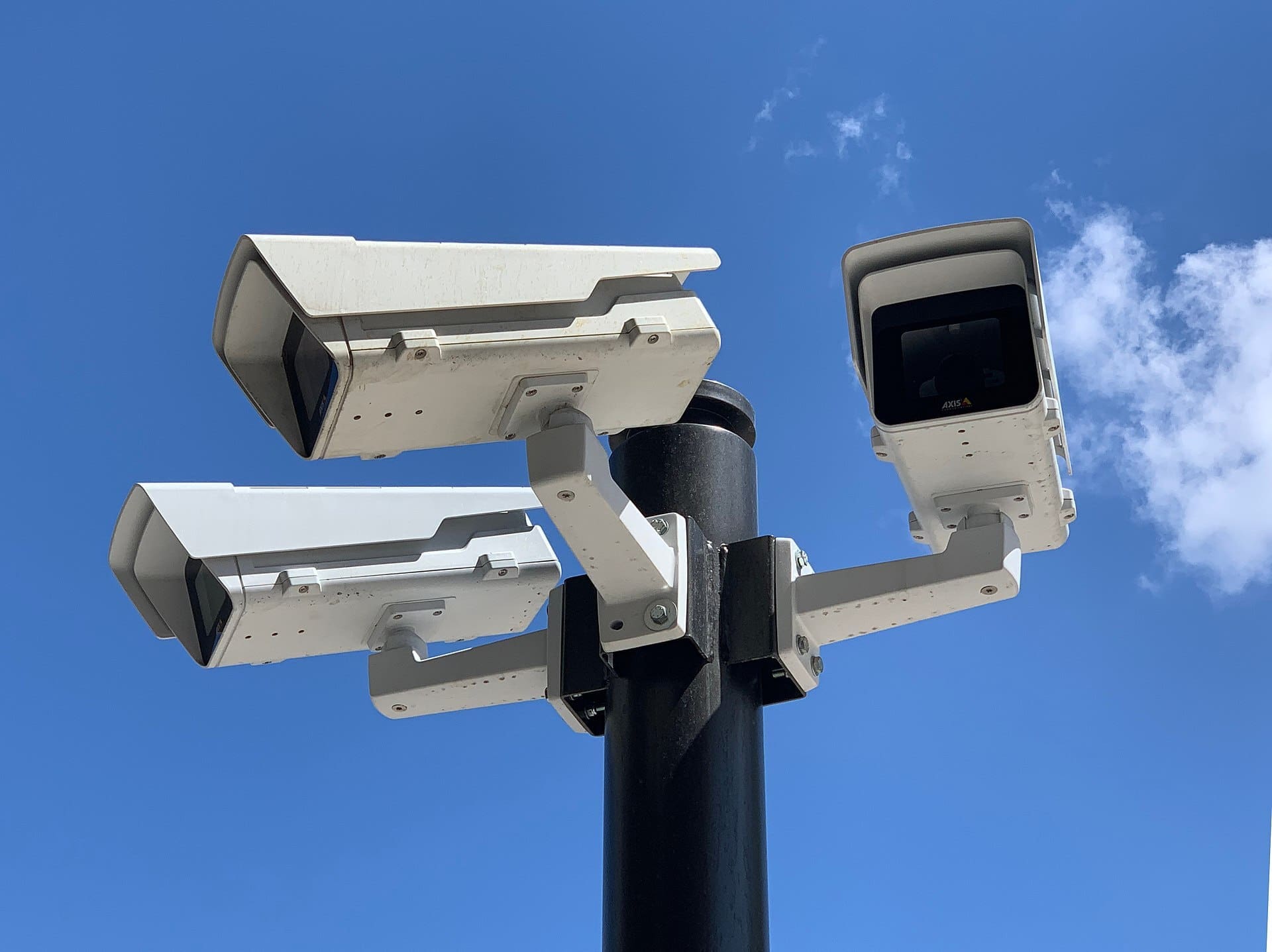 Caméra de surveillance. Photo : Wikimedia.