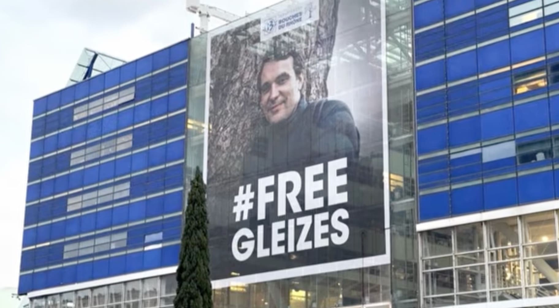 Le journaliste français Christophe Gleizes. Photo : Capture d'écran de France 24.