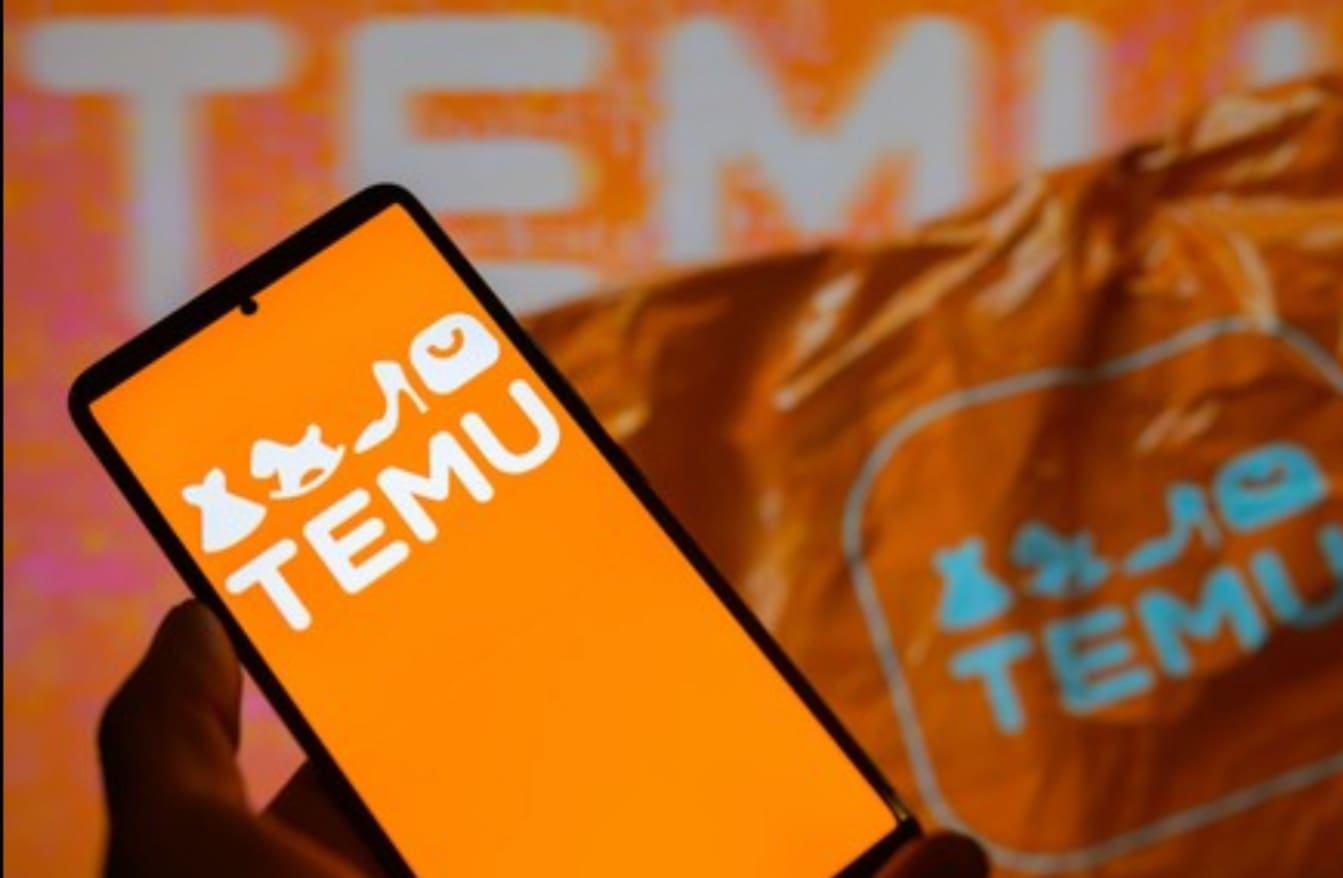 Le logo de Temu. Photo : shutterstock.