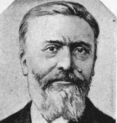 M. Desmons, Sénateur, Vice-Président du Sénat. Image : @Auteur inconnu — Capitaine Mollin, La Vérité sur l'affaire des fiches, Paris, Librairie universelle, 1905.