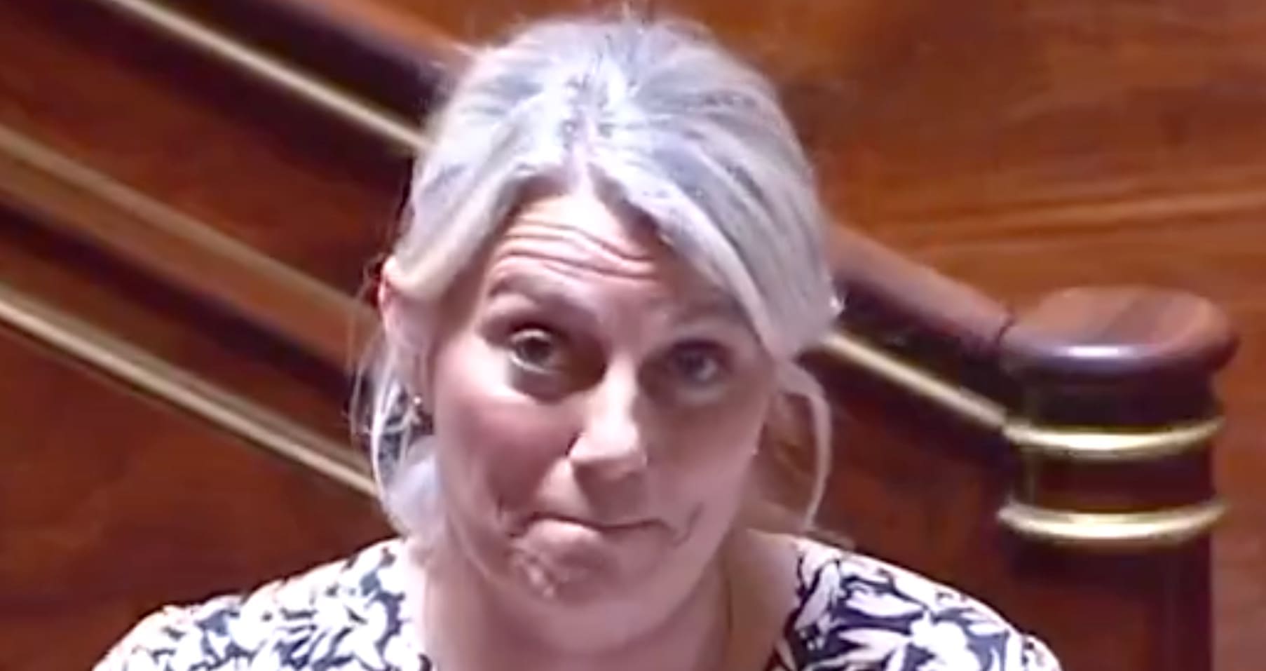 Stéphanie Rist. Image : Capture d'écran Public Sénat