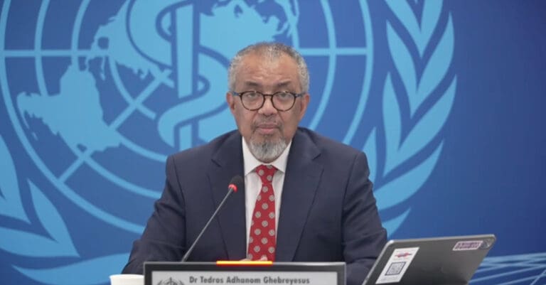 Lire la suite à propos de l’article Hantavirus : Le DG de l’OMS détaille la réponse mondiale de l’agence onusienne après les cas du MV Hondius