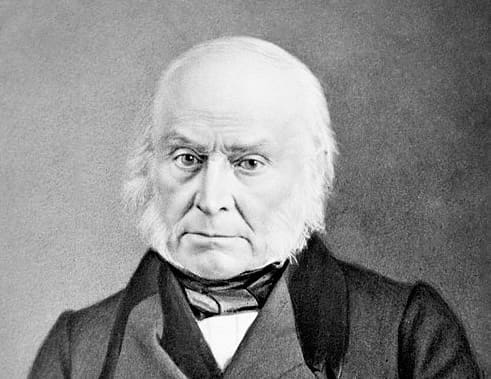 John Quincy Adams. Image : DR