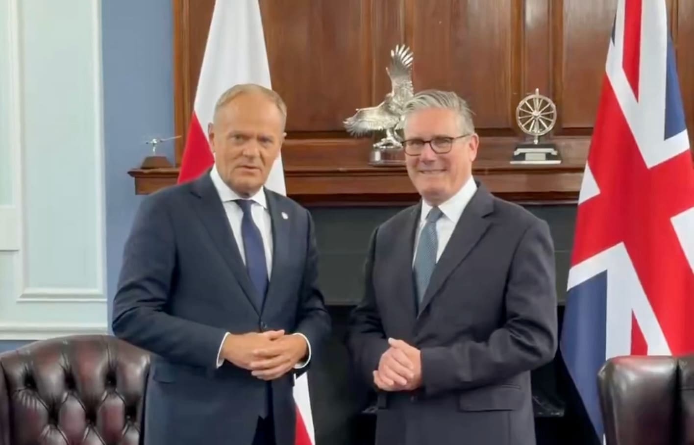 You are currently viewing Europe : le Royaume-Uni et la Pologne signent un traité stratégique face “à la menace russe”